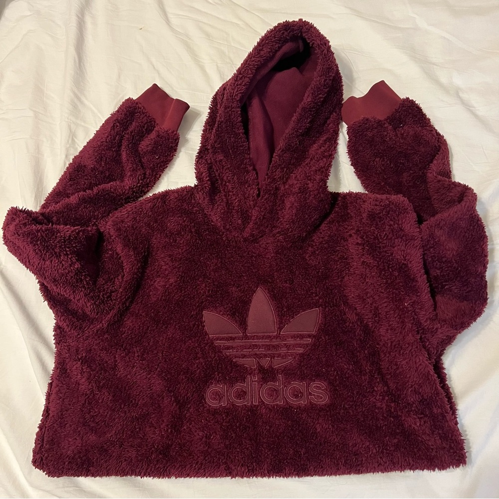 Fluffy Adidas Sweater